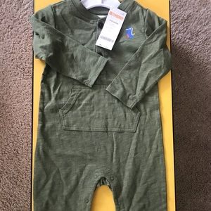 Gymboree dinosaur one piece boys outfit